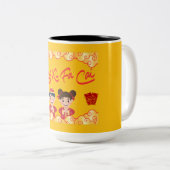 Gong Xi Fa Cai, Chinees Nieuwjaar 2025 Tweekleurige Koffiemok (Voorkant rechts)