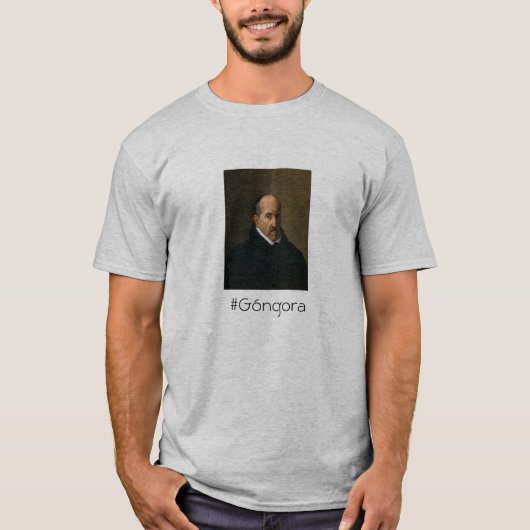 Góngora por Velazquez T-shirt (Voorkant)