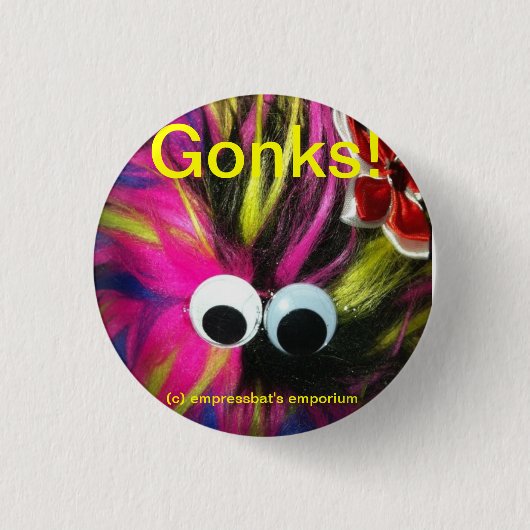 Gonk Badge Ronde Button 3,2 Cm (Voorkant)