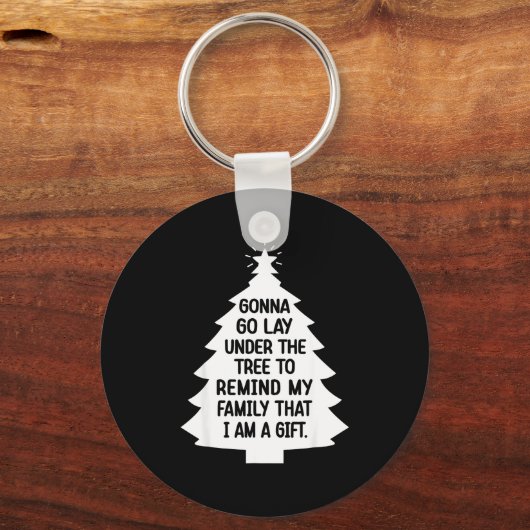 Gonna Go Lay Under The Tree To Remind My Family Th Sleutelhanger (Voorkant)