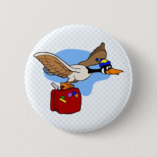 Gonna Goose Ronde Button 5,7 Cm (Voorkant)