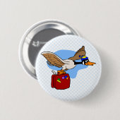 Gonna Goose Ronde Button 5,7 Cm (Voorkant /achterkant)