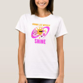Gonna Let Myself Shine Self-Love Statement T-shirt (Voorkant)