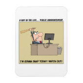 Gonna Snap (Angry Worker) Magneet (Verticaal)