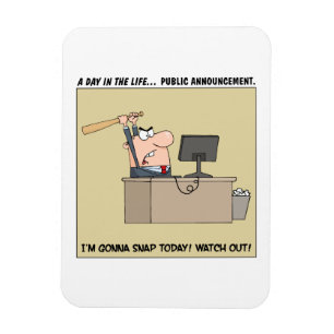 Gonna Snap (Angry Worker) Magneet