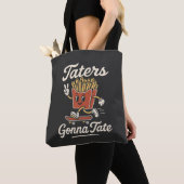 Gonna Tate Met Friet Grappige Aardappel Pun GrapT- Tote Bag (Dichtbij)