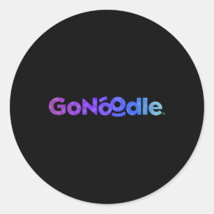 gonoedel ronde sticker