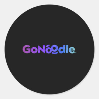 gonoedel ronde sticker