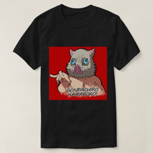 Gonpachiro Kamaboko Fotografische afdruk T-shirt (Design voorkant)