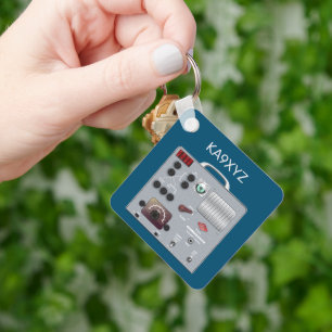 Gonset Communicator Transceiver Ham Radio Sleutelhanger