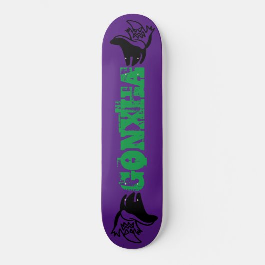 GONXHA "Hoverboard" Persoonlijk Skateboard (Voorkant)