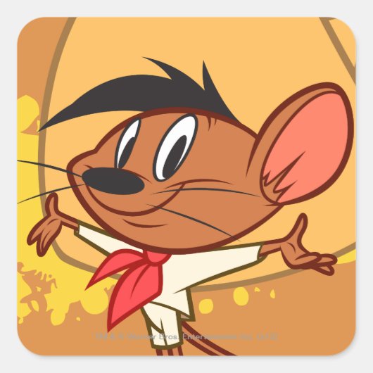 Gonzales Arms Out Vierkante Sticker (Voorkant)