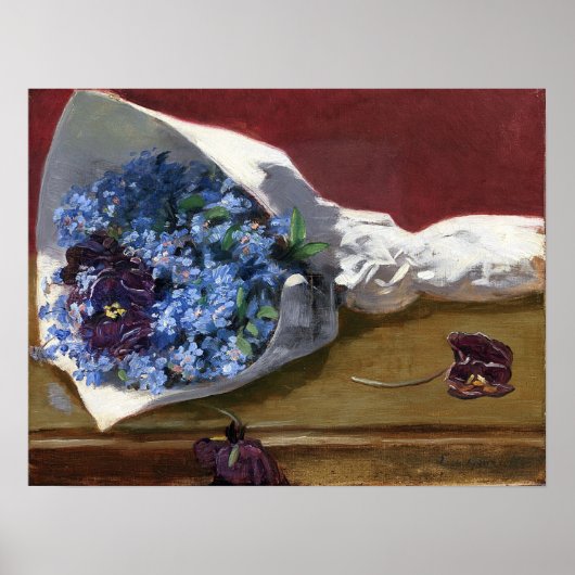 Gonzalès - Bouquet van bloemen Poster (Voorkant)