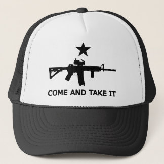 Gonzales Flag AR15 "Kom en neem het mee" Trucker Pet