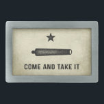 Gonzales Flag Belt Buckles Gesp<br><div class="desc">kom en pak het historische spandoek uit de strijd tegen Gonzales, die begon met de Texas Revolutie.</div>