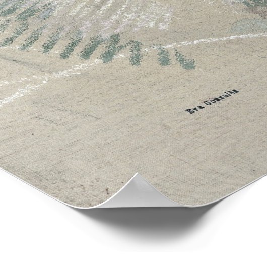 Gonzalès - Marie (Jeanne) Poster (Hoek)