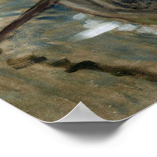 Gonzalès - Op een boot Poster (Hoek)