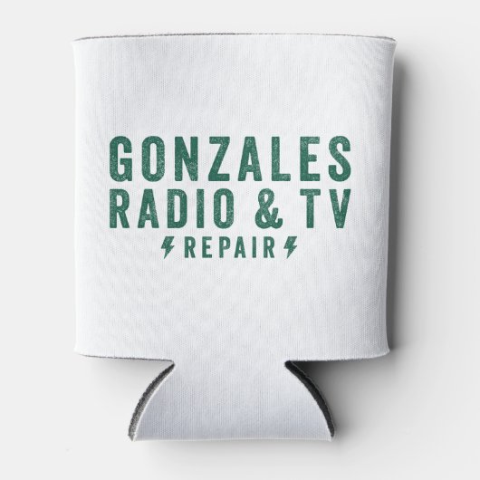 Gonzales Radio & TV Reparatiekoeler Blikjeskoeler (Voorkant)