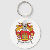 Gonzalez Family Crest Sleutelhanger (Voorkant)