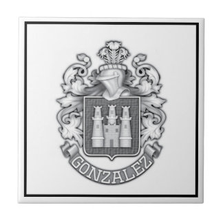 Gonzalez Family Crest Tegeltje