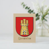 Gonzalez Family Heraldic Shield Briefkaart (Staand voorkant)