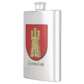 Gonzalez Heraldic Shield Heupfles (Links)