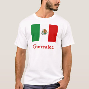 Gonzalez Mexicaanse vlag T-shirt