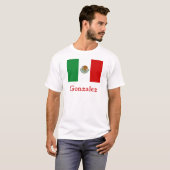 Gonzalez Mexicaanse vlag T-shirt (Voorkant volledig)