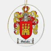 Gonzalez (Spaans) Familiekust * Keramisch Ornament (Links)