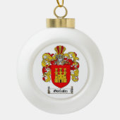 Gonzalez Spaans gezinscrest Keramische Bal Ornament (Voorkant)