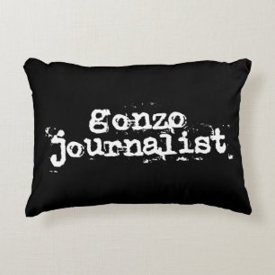 Gonzo-journalist Accent Kussen