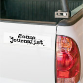 Gonzo Journalist Bumpersticker (Op Truck)