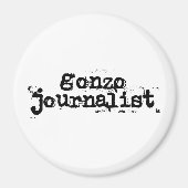 Gonzo Journalist Magneet (Voorkant)