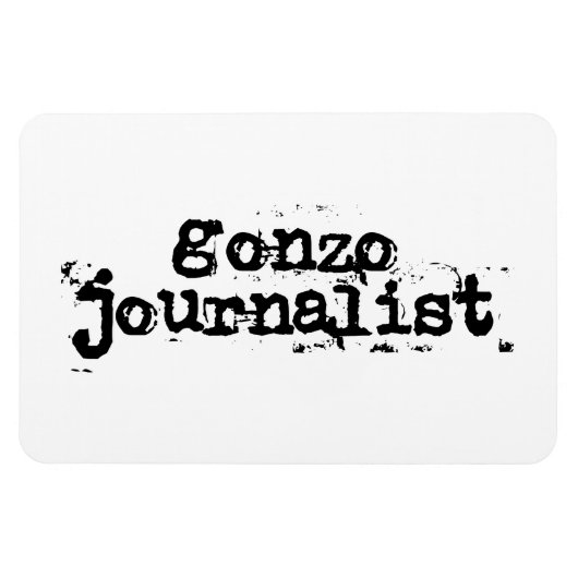 Gonzo Journalist Magneet (Horizontaal)