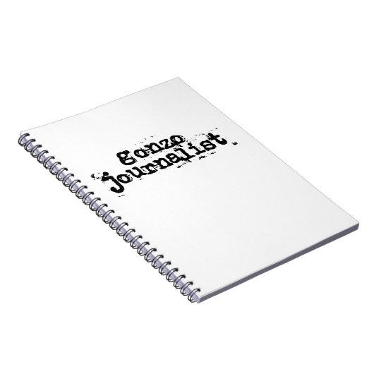 Gonzo Journalist Notitieboek (Rechterzijde)