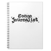 Gonzo Journalist Notitieboek (Voorkant)