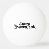 Gonzo Journalist Pingpongbal (Voorkant)