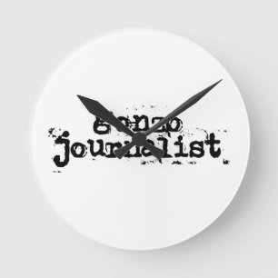 Gonzo Journalist Ronde Klok