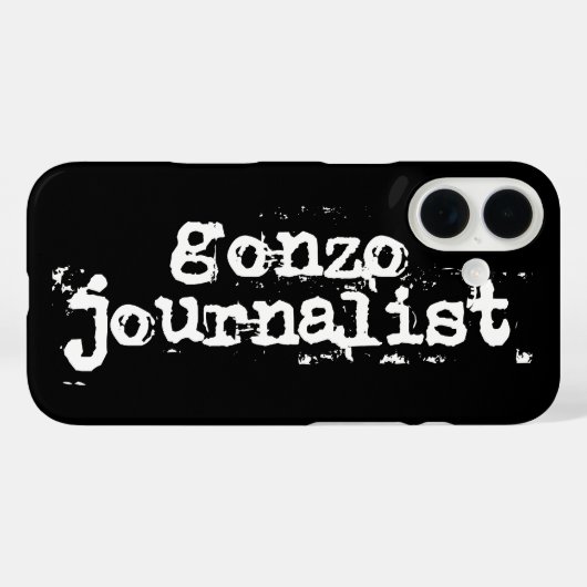 Gonzo Journalist Samsung Galaxy Hoesje (Achterkant (horizontaal))