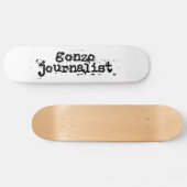 Gonzo Journalist Skateboard (Horizontaal)