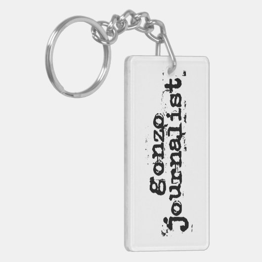 Gonzo Journalist Sleutelhanger (Voorkant Links)