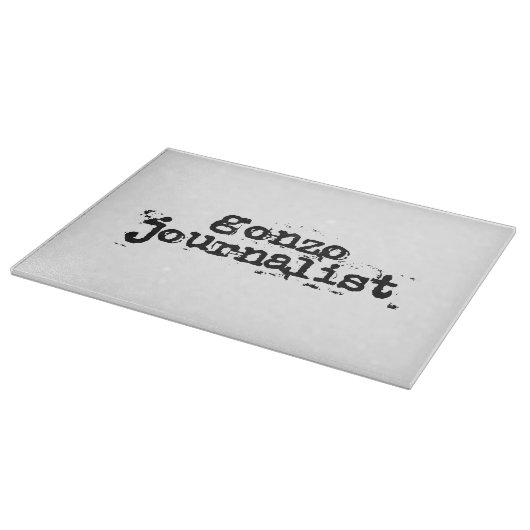 Gonzo Journalist Snijplank (Hoek)