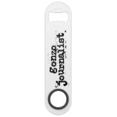 Gonzo Journalist Speed Flessenopener (Achterkant)