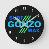 GONZO SURF WAX klok (Voorkant)