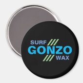 GONZO SURF WAX magnet (Voorkant / Achterkant)