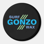 GONZO SURF WAX magnet (Voorkant)