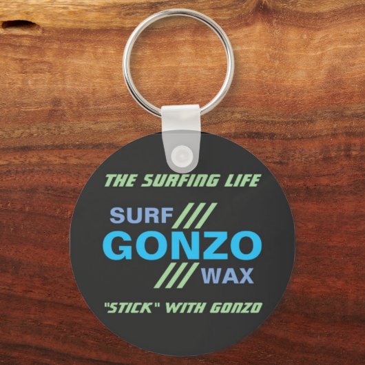 GONZO SURF WAX SLEUTELHANGER (Achterkant)