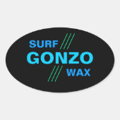 GONZO SURF WAX stickers (4) (Voorkant)