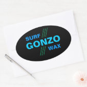 GONZO SURF WAX stickers (4) (Envelop)