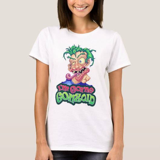 Gonzoid T-shirt voor dames (Voorkant)